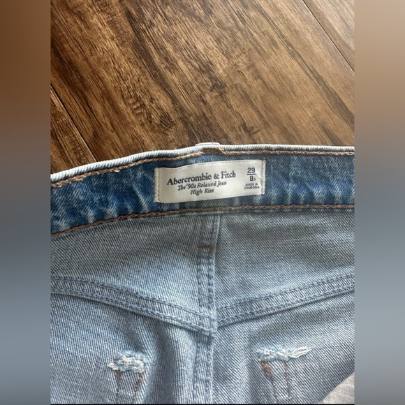 abercrombie high rise 90s relaxed jean - Picture 9 of 9